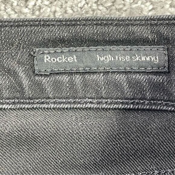 Citizens of Humanity Jeans Women’s 25 Black Skinny Leg High Rise Rocket - Picture 8 of 16